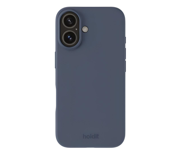 Holdit Silicone Case iPhone 16 Pacific Blue - 1287297 - zdjęcie